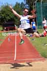 Mens long jump, 2024 NE Masters Track and Field Champs., Monkton Stadium, Jarrow.  Photo: David T. Hewitson/Sports for All Pics